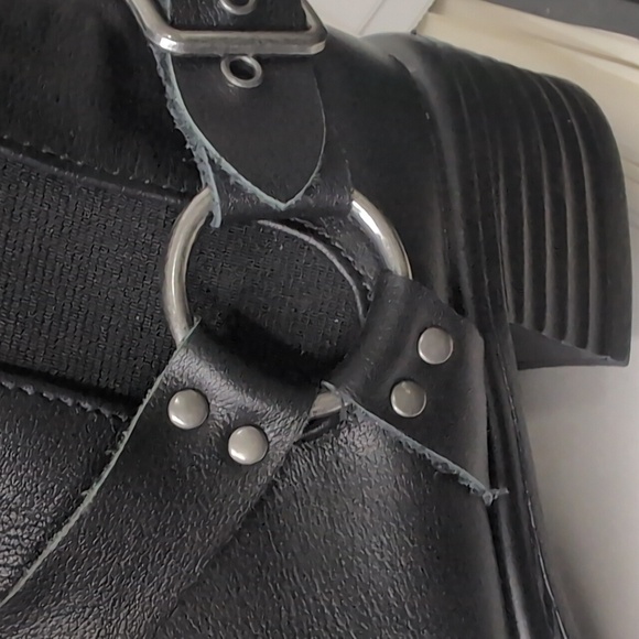 Girls' J-Rider Leather Harness Moto Boots (Youth)....Size 4 - Picture 9 of 10